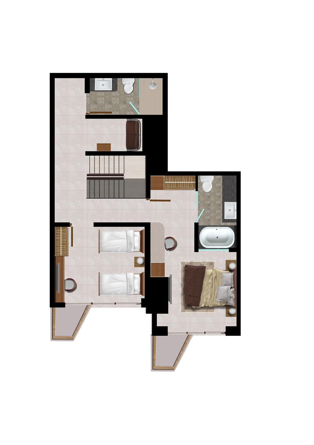 3 Bedroom Loft Image 4