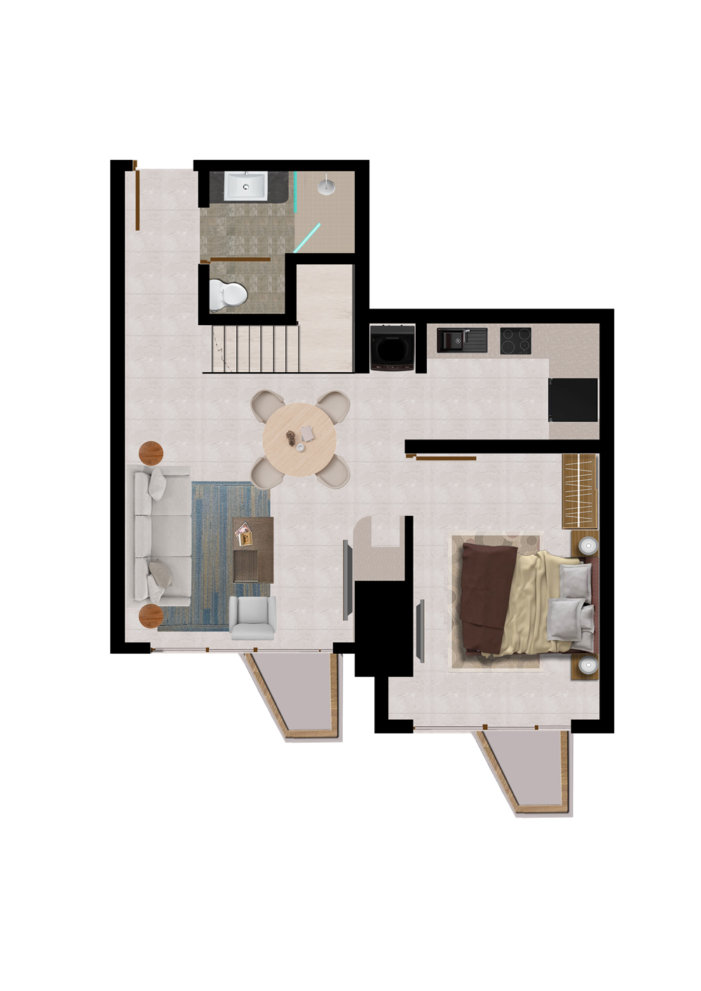 3 Bedroom Loft Image 5